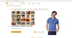 Desktop Screenshot of forditottaukcio.com