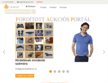 Tablet Screenshot of forditottaukcio.com